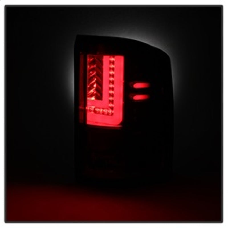 Spyder GMC Sierra 2016-2017 Light Bar LED Tail Lights - Red Clear ALT-YD-GS16-LED-RC Tail Lights SPYDER