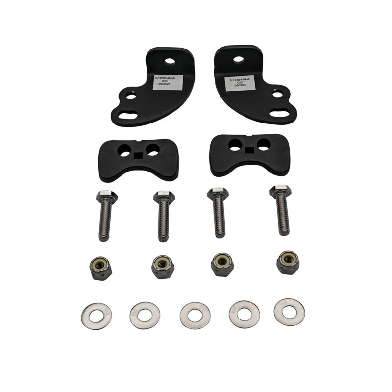 Rigid Industries RDS SR-Series Hardware Kit - Black Light Mounts Rigid Industries