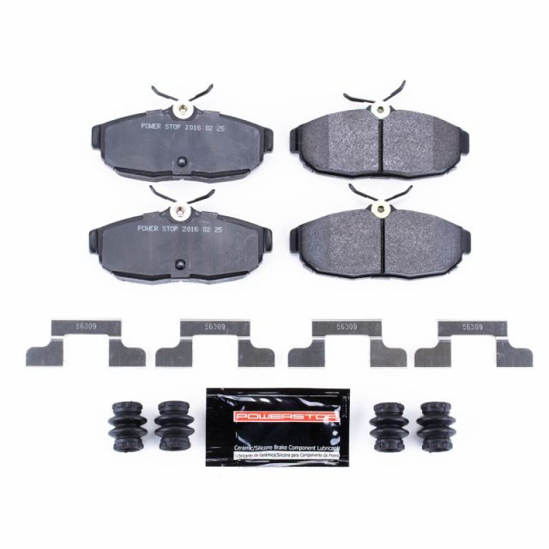 Power Stop 05-11 Ford Mustang Rear Track Day Brake Pads Brake Pads - Racing PowerStop