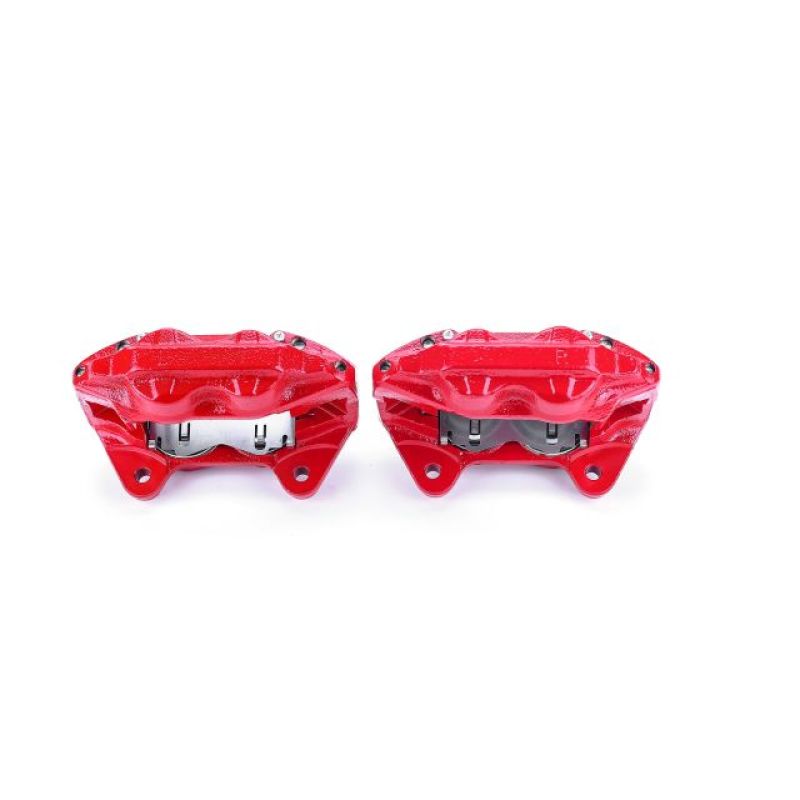 Power Stop 03-07 Lexus LX470 Front Red Calipers w/o Brackets - Pair Brake Calipers - Perf PowerStop