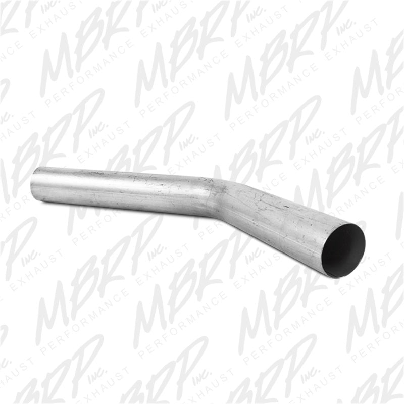MBRP Universal 3.5in - 45 Deg Bend 12in Legs Aluminized Steel (NO DROPSHIP) Aluminum Tubing MBRP