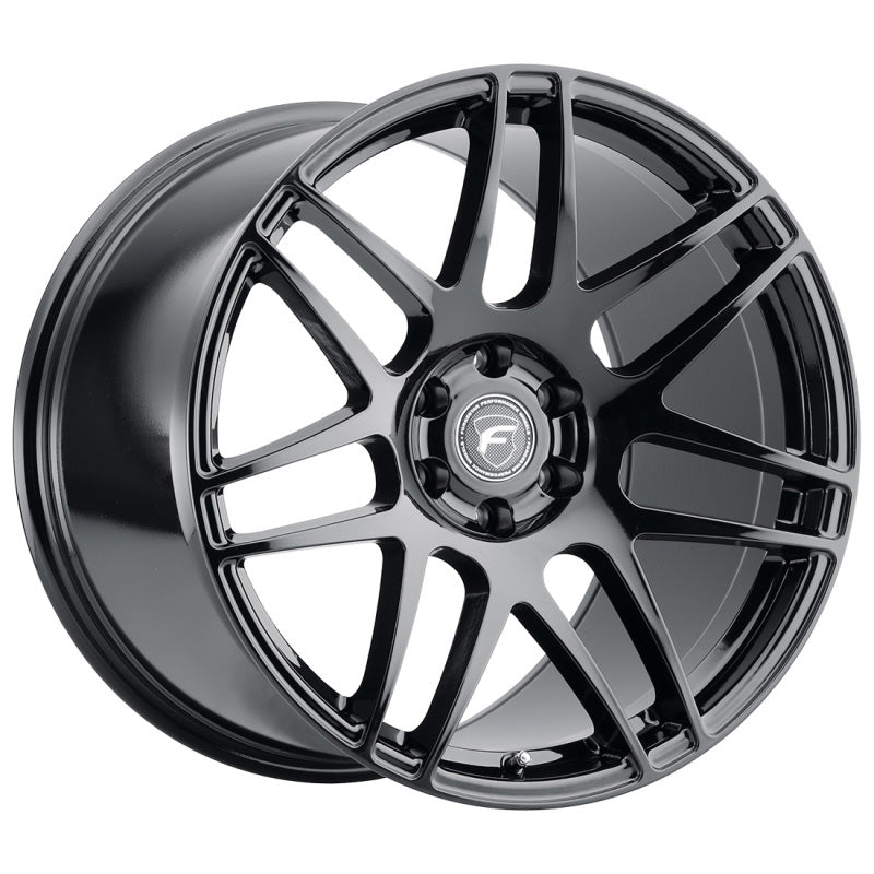 Forgestar F14 18x9.5 / 5x120 BP / ET35 / 6.6in BS Gloss Black Wheel Wheels - Cast Forgestar