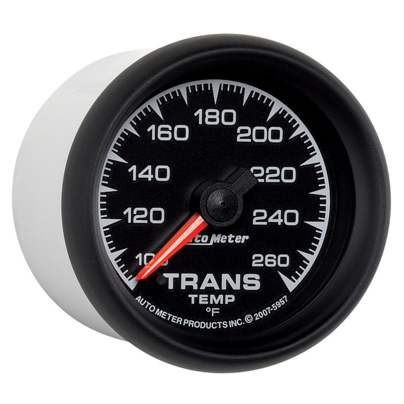 Autometer ES 52.4mm Full Sweep Electronic 100-260 Degree F Transmission Temprature Gauge Gauges AutoMeter