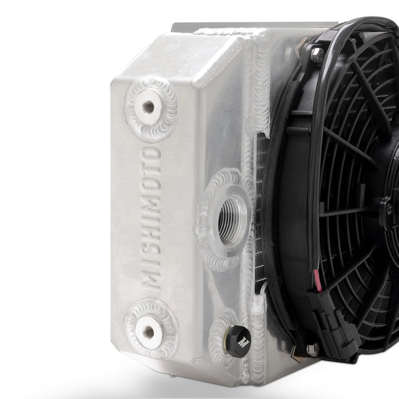 Mishimoto Universal Drag Race Performance Aluminum Radiator - Natural Radiators Mishimoto