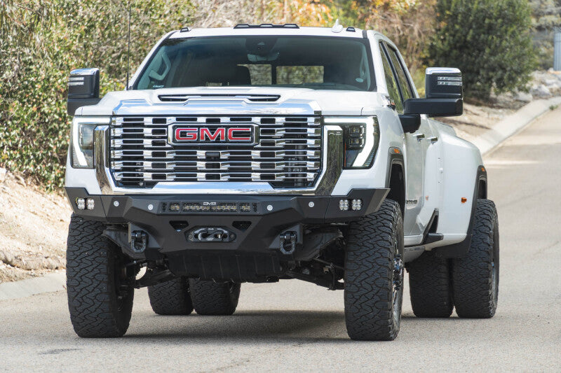 DV8 Offroad 24-26 GMC Sierra 2500/3500 Spec Series Front Bumper w/ Winch Bumpers - Steel DV8 Offroad