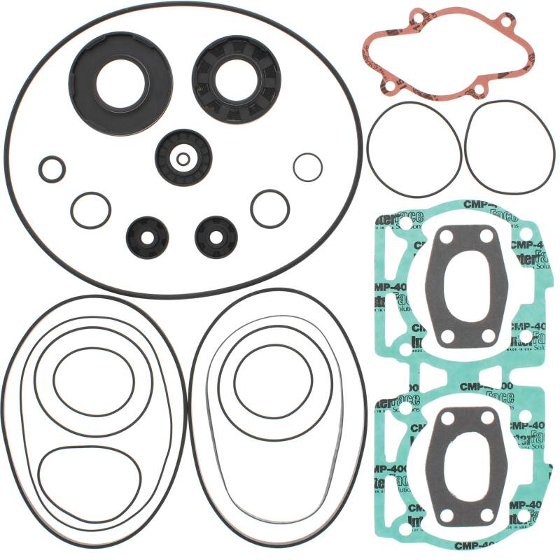 Vertex Gaskets 1994 Ski-Doo Formula MXZ X Complete Gasket Kit w/ Oil Seals Engine Hardware Vertex Pistons