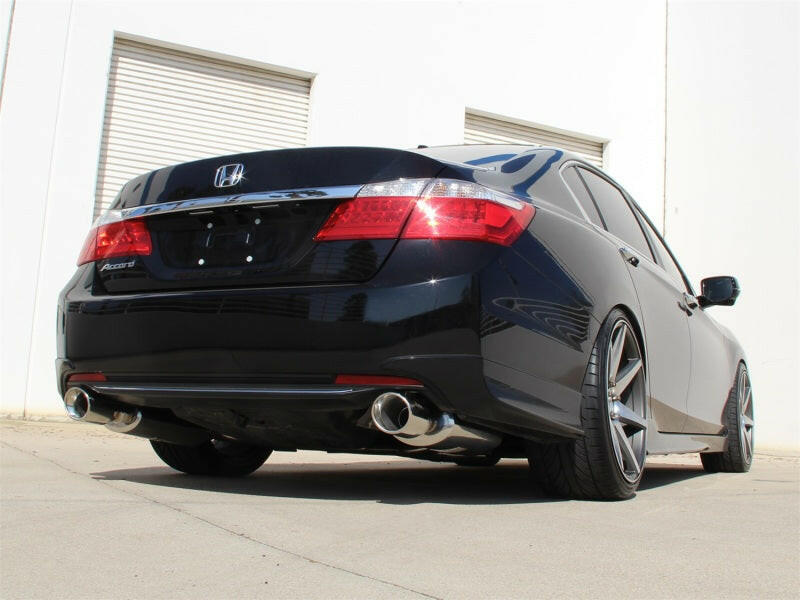 aFe Takeda Exhaust 304SS Dual Cat-Back w/ Polished Tips 13-17 Honda Accord LX/EX/EX-L Sedan L4 2.4L Catback aFe