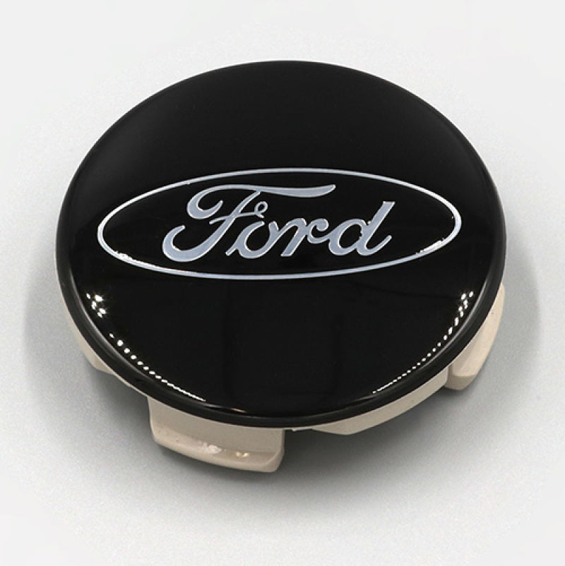 Ford Racing Ford Truck/SUV Black And Chrome Wheel Center Cap Kit Wheel Center Caps Ford Racing