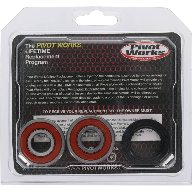 Pivot Works Honda, Suzuki Wheel Bearing Kit Premium Bearings Control Arms Pivot Works