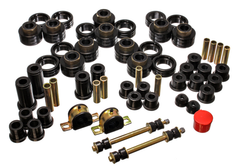 Energy Suspension 95-97 Chevy Tahoe / GMC Denali 4WD Black Hyper-flex Master Bushing Set Bushings - Full Vehicle Kits Energy Suspension