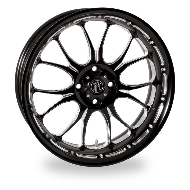 Performance Machine 18 x 5.5 Trike Wheel Heathen - Contrast Cut Platinum Wheels - Forged Performance Machine
