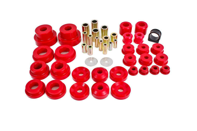BMR 10-13 5th Gen Camaro Pro Version Total Suspension Bushing Kit (BK030/BK021/BK022) - Black/Red Bushing Kits BMR Suspension