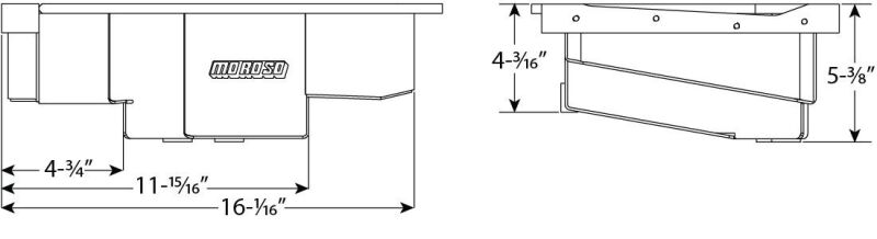 Moroso 06-15 Mazda MX-5 NC Road Race Baffled Aluminum Oil Pan Oil Pans Moroso