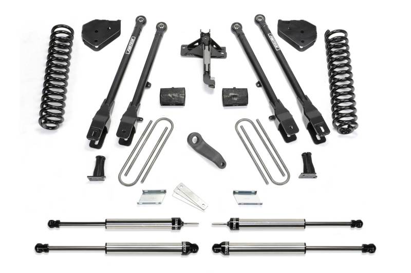 Fabtech 17-21 Ford F250/F350 4WD Gas 6in 4Link Sys w/Coils & Dlss Shks Lift Kits Fabtech