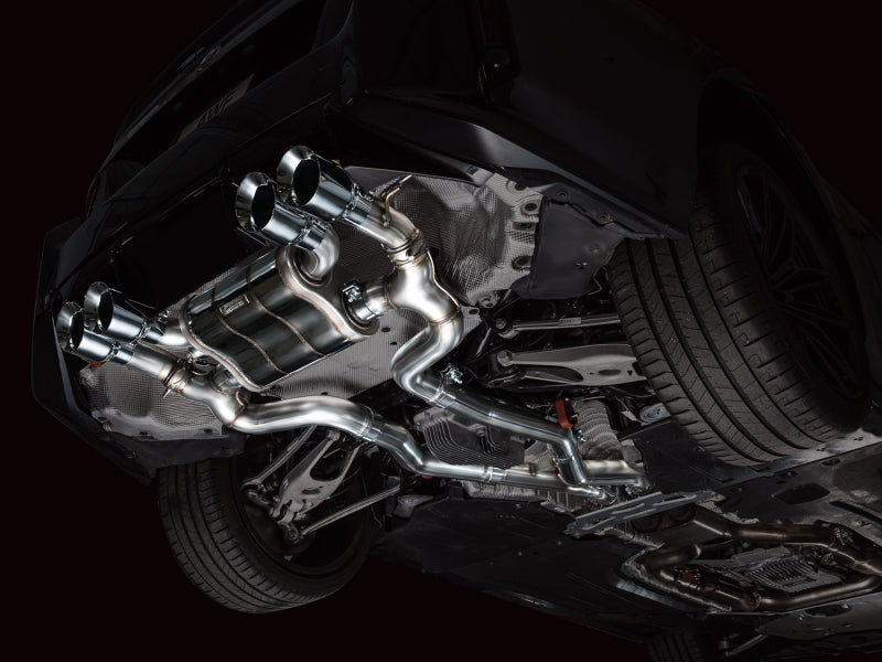 AWE Tuning 23-24 BMW G87 M2 SwitchPath Edition Exhaust - Chrome Silver Tips Catback AWE Tuning