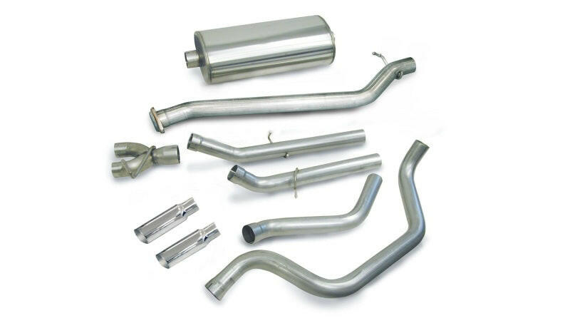 Corsa 1999-2007 Chevrolet Silverado Ext. Cab/Short Bed 1500 4.8L V8 Polished Sport Cat-Back Exhaust Catback CORSA Performance
