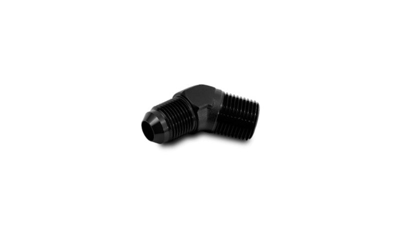 Vibrant 45 Degree Adapter Fitting -4AN x 3/8in NPT Fittings Vibrant