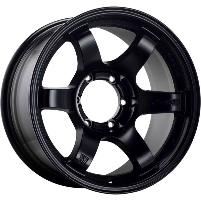 Gram Lights 57DR-X 18X9.0 +00 6x139.7 Semi Gloss Black Wheels - Cast Gram Lights