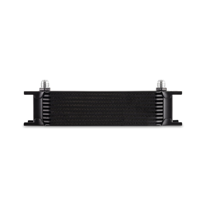 Mishimoto Universal -8AN 10 Row Oil Cooler - Black Oil Coolers Mishimoto