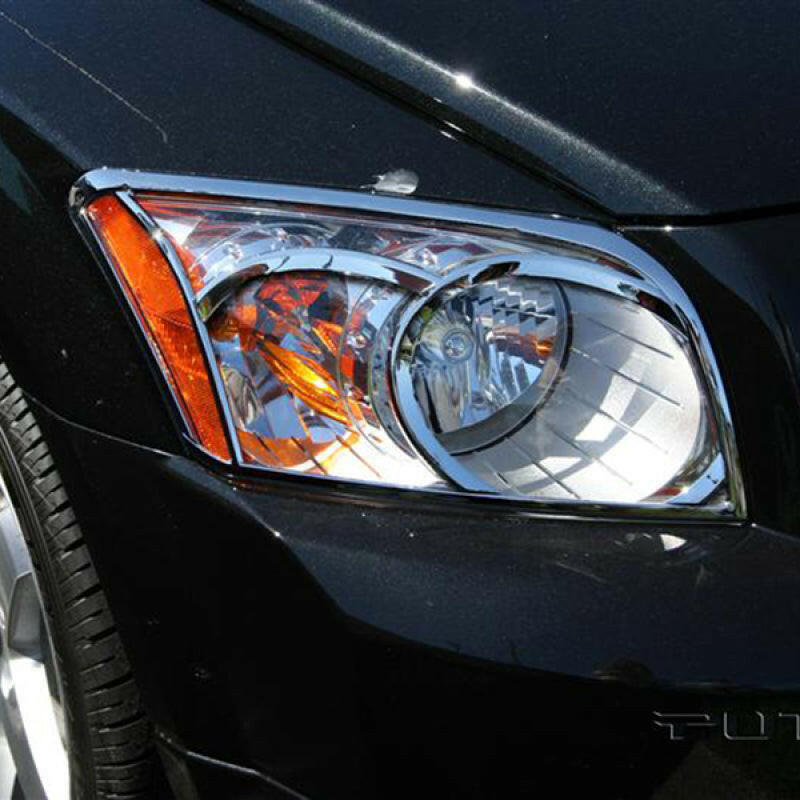 Putco 07-10 Dodge Caliber Head Lamp Overlays & Rings Exterior Trim Putco