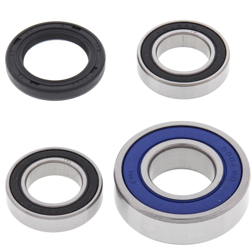 All Balls Racing 83-84 Kawasaki KX125 Wheel Bearing Kit Rear Wheel Bearings All Balls Racing