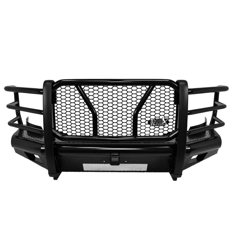 Westin 11-14 Chevrolet Silverado 2500/3500 HDX Bandit Front Bumper - Blk Bumpers - Steel Westin