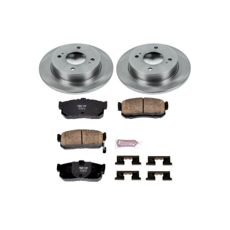 Power Stop 91-96 Infiniti G20 Rear Autospecialty Brake Kit Brake Kits - OE PowerStop