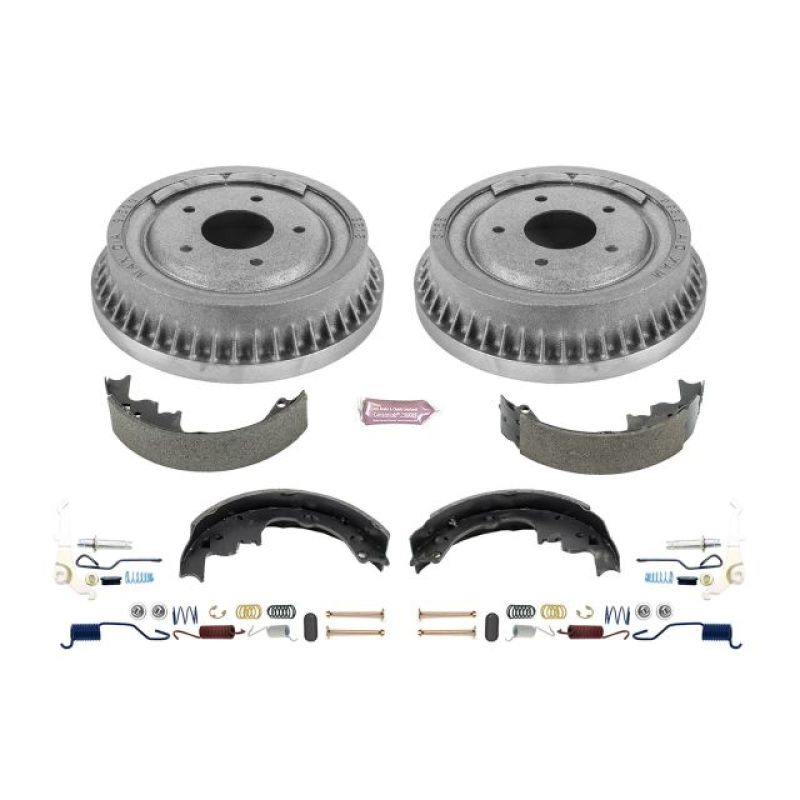 Power Stop 85-87 Buick Regal Rear Autospecialty Drum Kit Brake Drums PowerStop