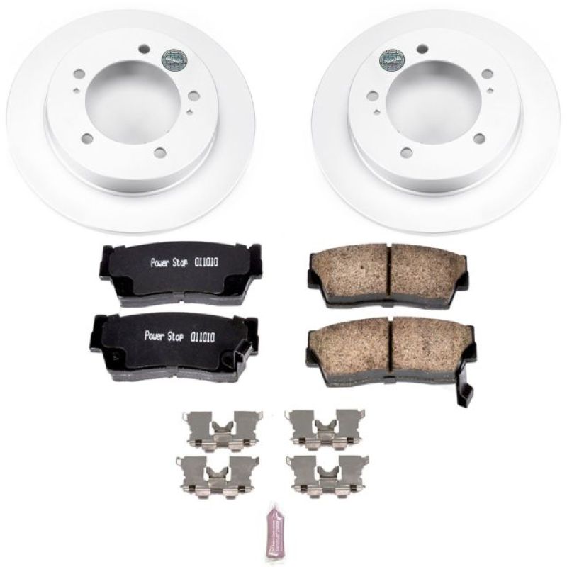 Power Stop 1998 Chevrolet Tracker Front Z17 Evolution Geomet Coated Brake Kit Brake Kits - Performance Blank PowerStop