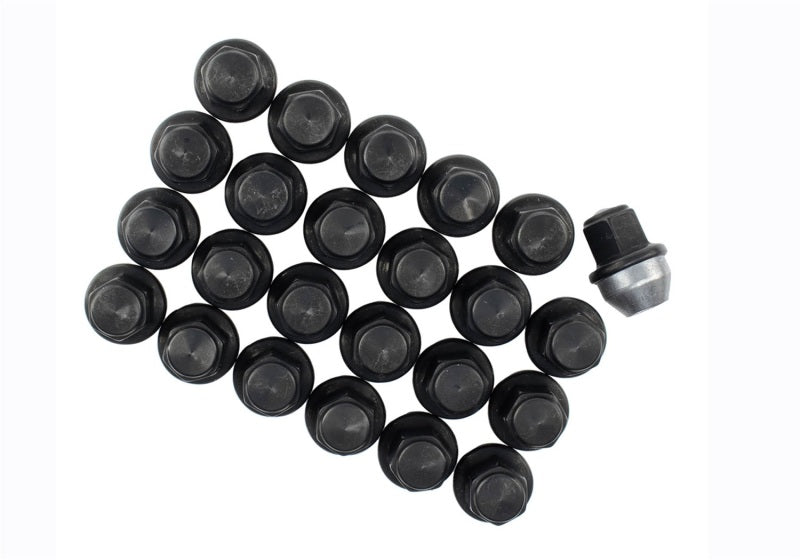 Ford Racing M14 x 1.5 Black Lug Nut - Set of 24 Lug Nuts Ford Racing