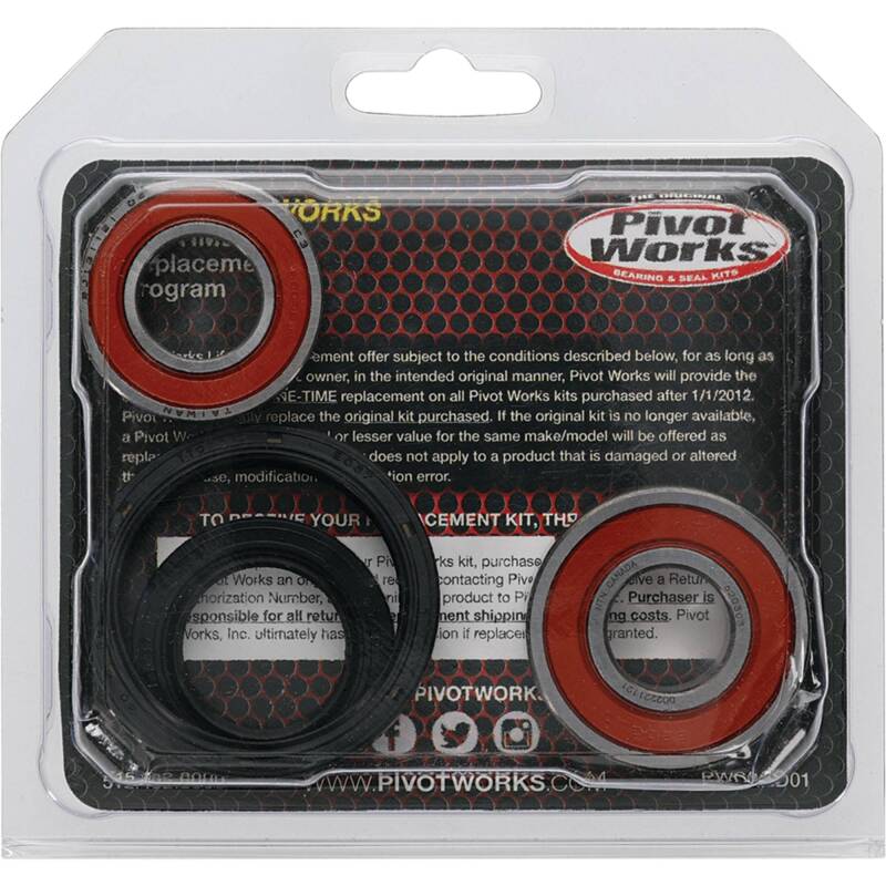 Pivot Works Honda Wheel Bearing Kit Premium Bearings Control Arms Pivot Works