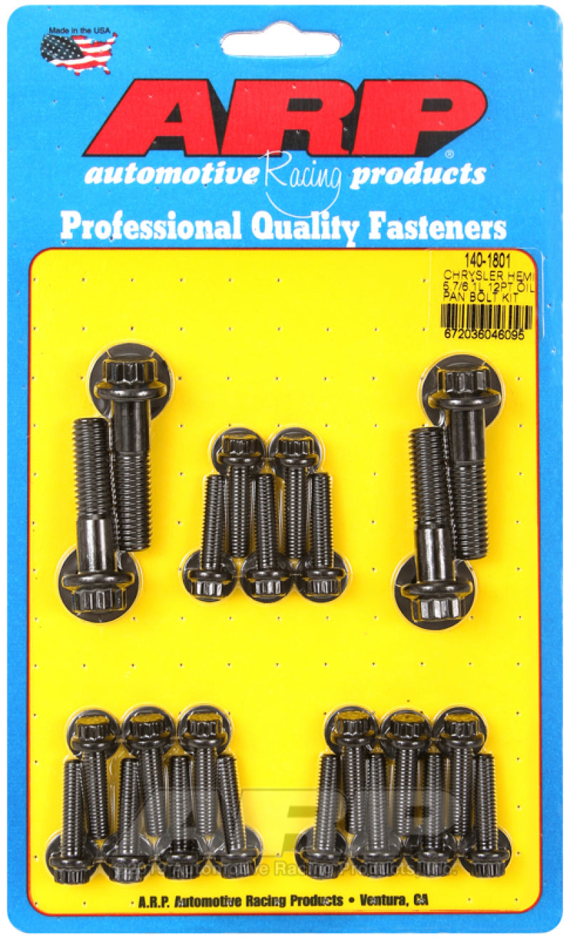 ARP Chrysler Hemi 5.7L / 6.1L 12 Point Oil Pan Bolt Kit Hardware Kits - Other ARP