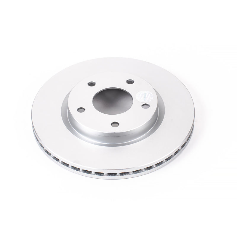 Power Stop 13-18 Nissan Sentra Front Evolution Geomet Coated Rotor Brake Rotors - OE - Cryo PowerStop