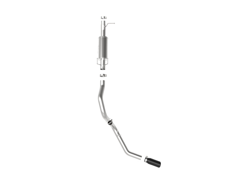 aFe Apollo GT Series 3-1/2in 409 SS Axle-Back Exhaust 17-20 Ford F-250/F-350 6.2/7.3L w/ Black Tips Axle Back aFe