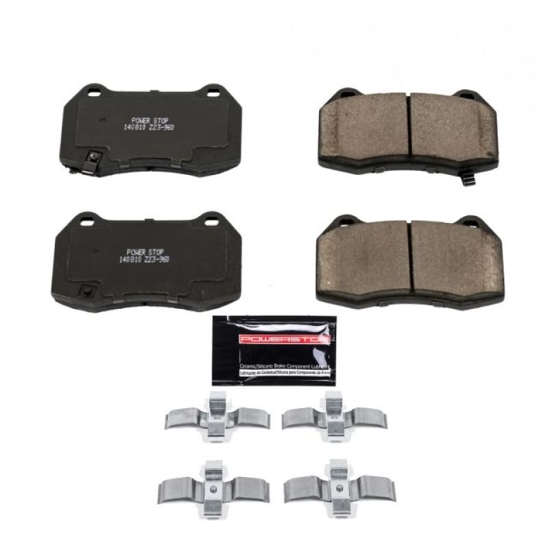 Power Stop 03-04 Infiniti G35 Front Z23 Evolution Sport Brake Pads w/Hardware Brake Pads - Performance PowerStop
