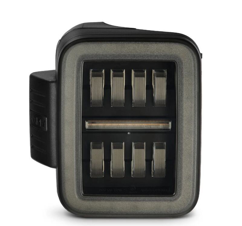 AlphaRex 19-24 Jeep Gladiator JT Nova-Series Prismatic LED Tail Lights - Alpha-Black Tail Lights AlphaRex