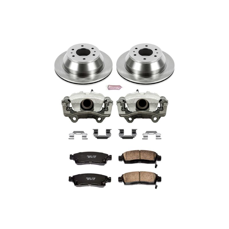 Power Stop 04-07 Buick Rainier Rear Autospecialty Brake Kit w/Calipers Brake Kits - OE PowerStop