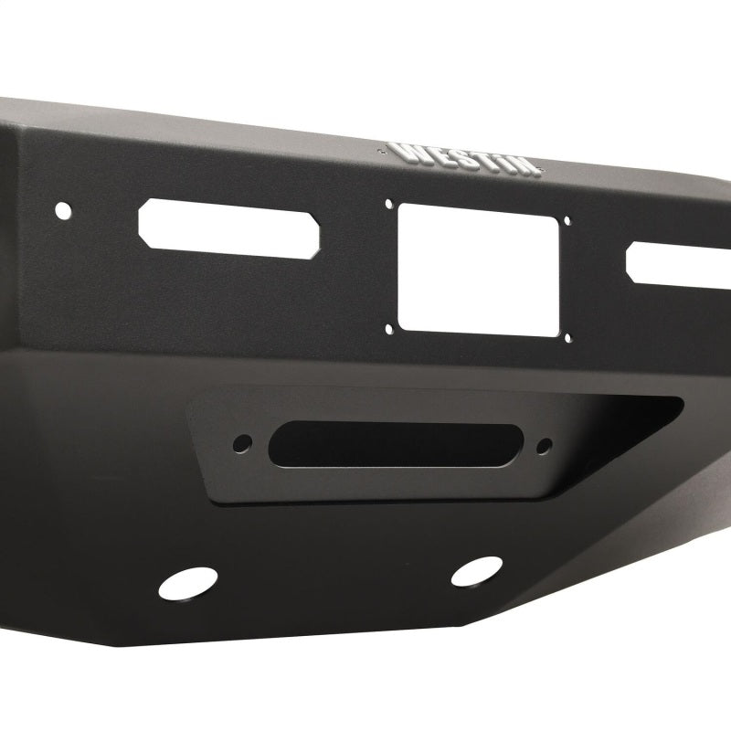 Westin 2022 Nissan Frontier Pro-Series Front Bumper - Textured Black Bumpers - Steel Westin