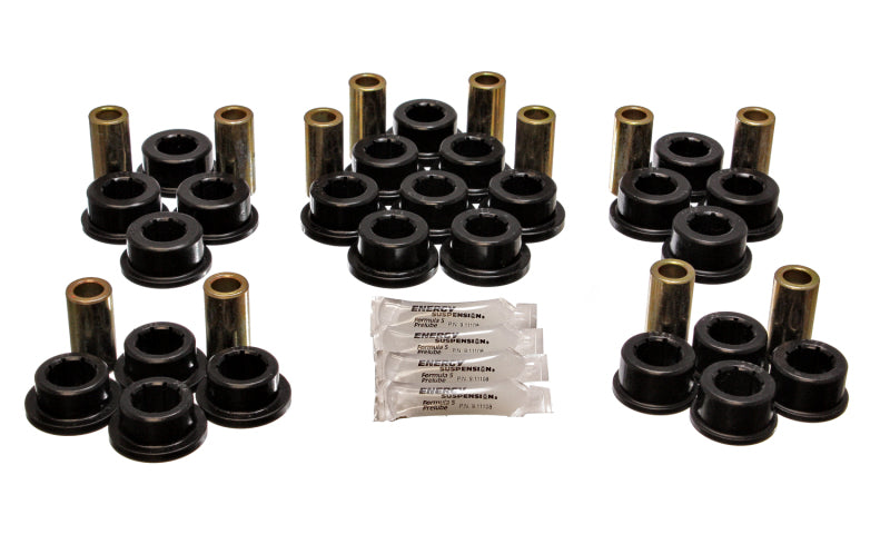 Energy Suspension 87-92 Toyota Supra Black Rear Control Arm Bushing Set Bushing Kits Energy Suspension