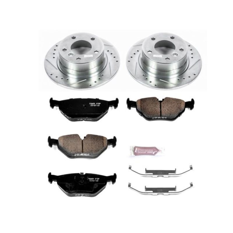 Power Stop 03-05 BMW Z4 Rear Z23 Evolution Sport Brake Kit Brake Kits - Performance D&S PowerStop