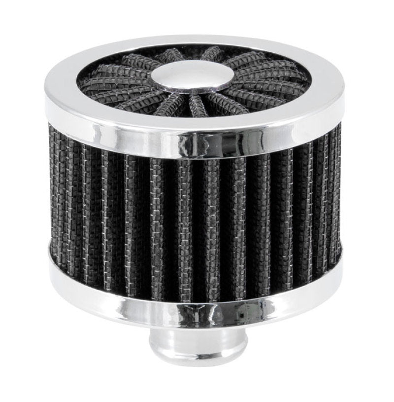 Spectre ExtraFlow Push-In Breather Filter - Black Engine Breather Filters Spectre