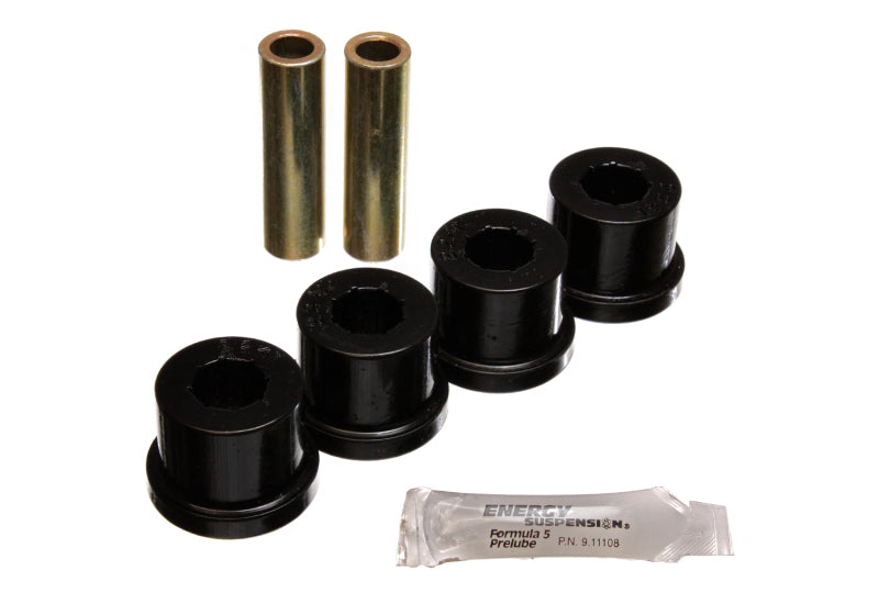 Energy Suspension 86-91 Mazda RX7 Black Rear Control Arm Bushing Set Bushing Kits Energy Suspension