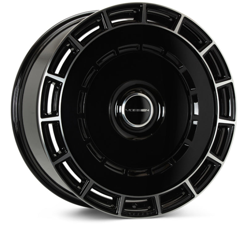 Vossen HF-9 24x10 - 5x130 - ET15 - Deep - 84.1 - Gloss Black Polished Wheel Wheels - Forged Vossen