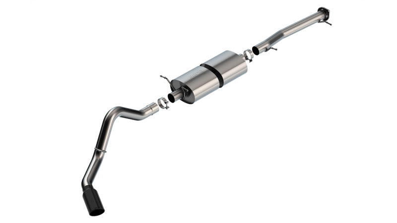 Borla 20-22 Chevrolet/GMC Silverado/Sierra 6.6L T-304 SS Cat-Back S-Type Exhaust - Brushed Catback Borla