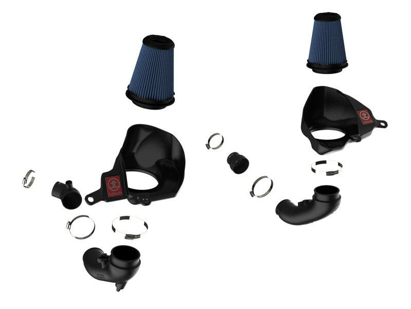 aFe Takeda Stage-2 Pro 5R Cold Air Intake System 16-19 Infinity Q50/Q60 V6-3.0L (tt) Cold Air Intakes aFe