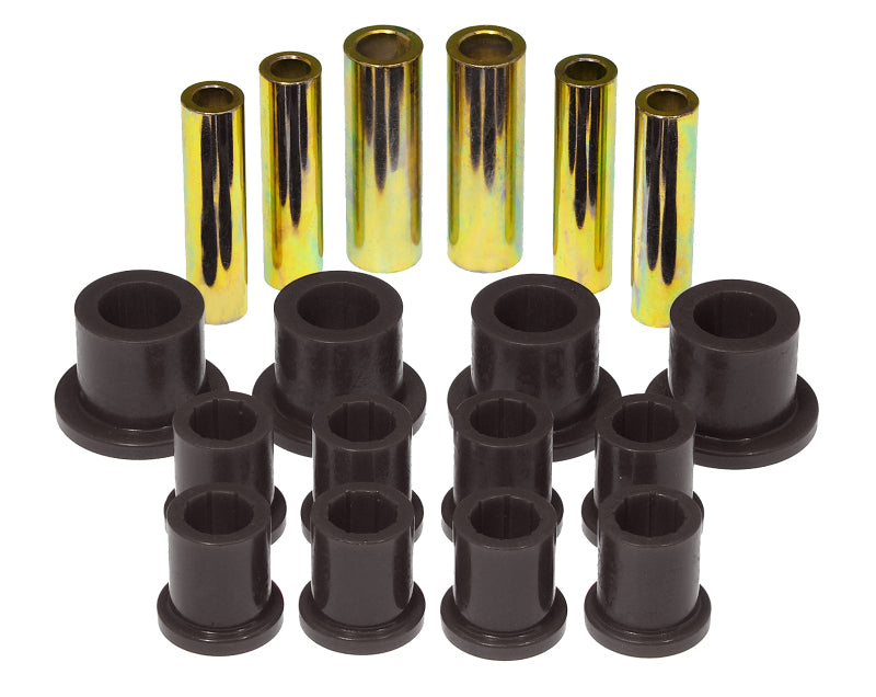 Prothane 04-06 Ford F150 Rear Leaf Spring Bushings - Black Bushing Kits Prothane