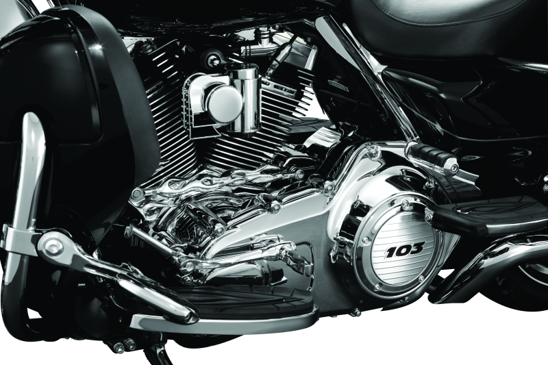 Kuryakyn Inner Primary Cover 07-08 Touring Models Chrome Engine Covers Kuryakyn