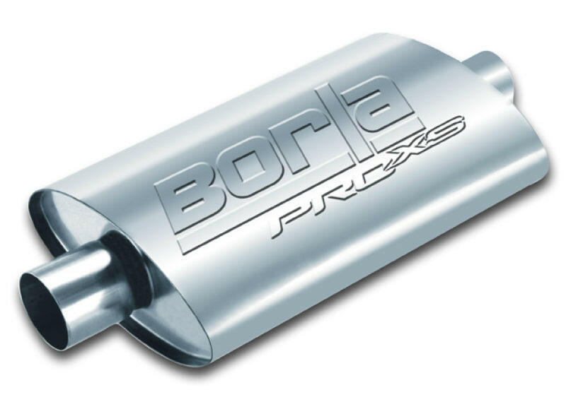 Borla Universal Pro-XS 2.5in Inlet//Outlet Center/Center Muffler Muffler Borla