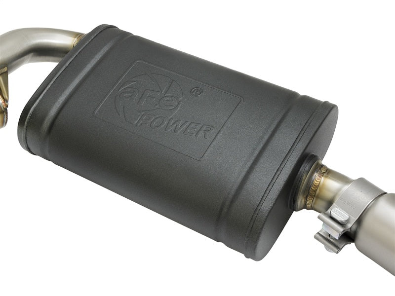 aFe MACHForce-Xp 2in 304 SS Cat-Back Exhaust w/Polished Tips 13-16 Porsche Boxster/Cayman 2.7L/3.4L Catback aFe