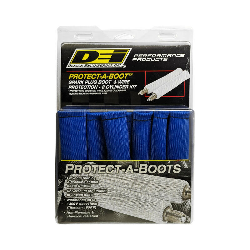 DEI Protect-A-Boot - 6in - 8-pack - Blue Thermal Sleeves DEI